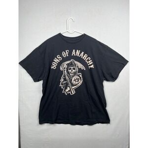 Sons of Anarchy T-Shirt Mens XL Reaper Graphic Short Sleeve FX Series Black